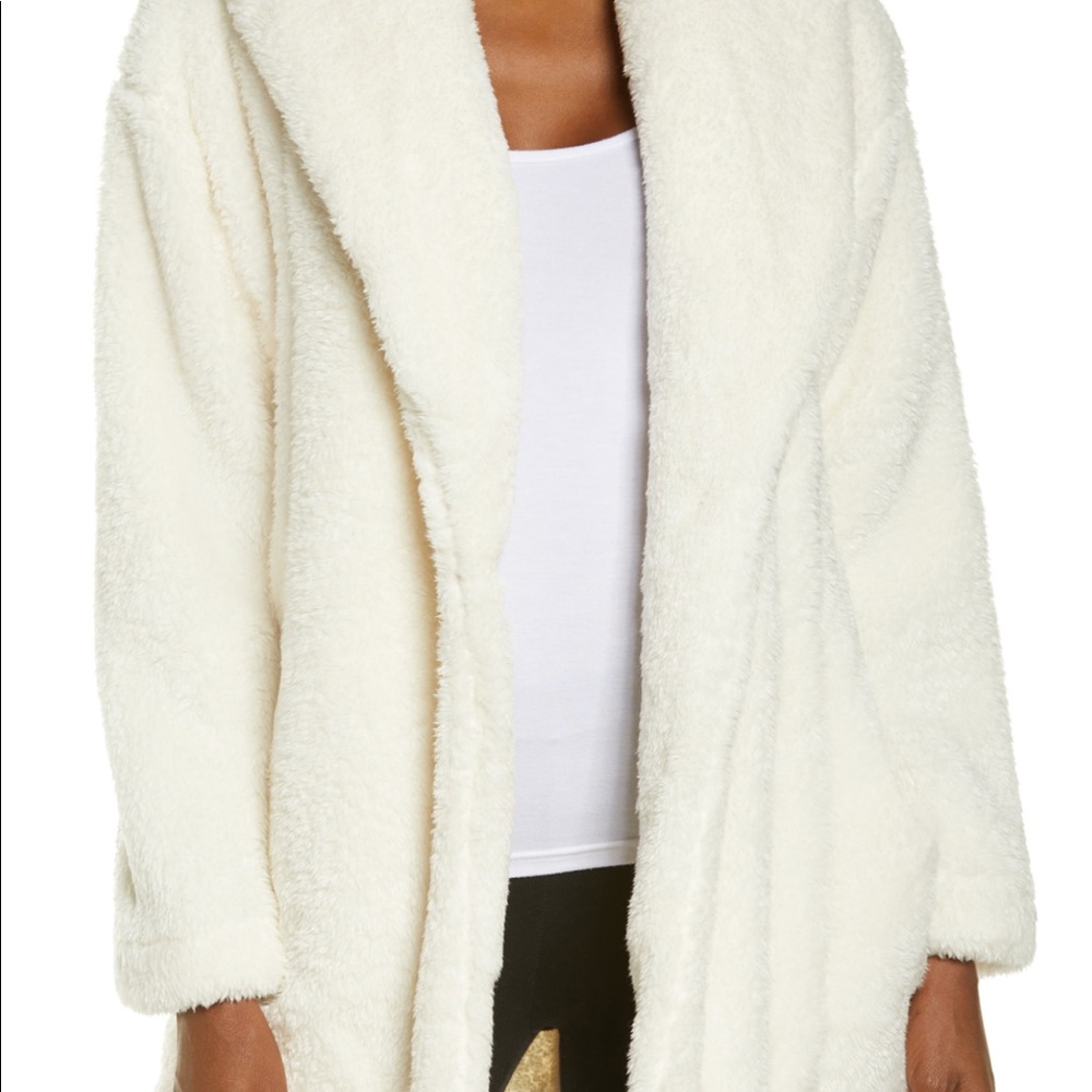 UGG Annona Sherpa Cardigan Cream/White